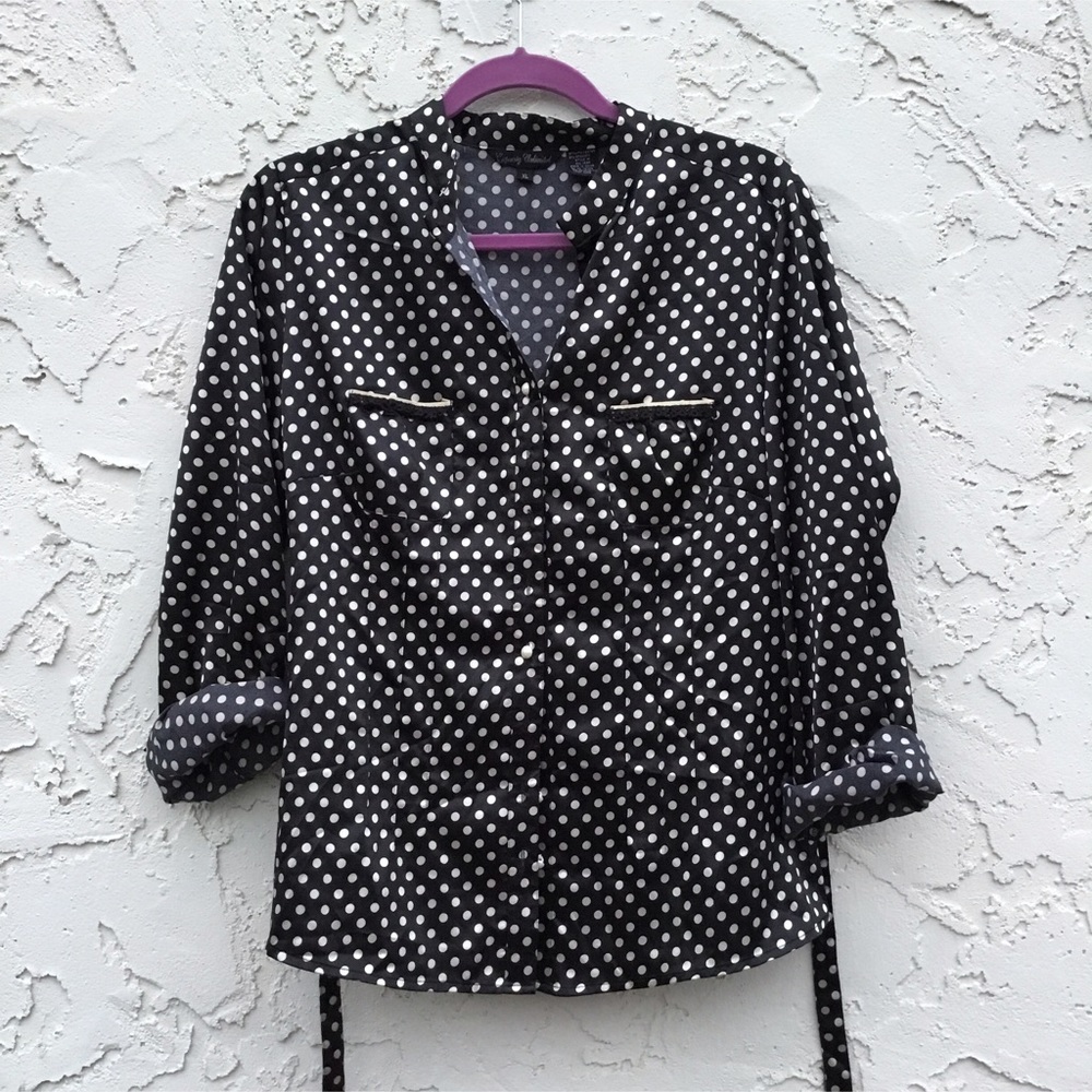 Capacity Unlimited Women’s Polka Dots Top Size XL